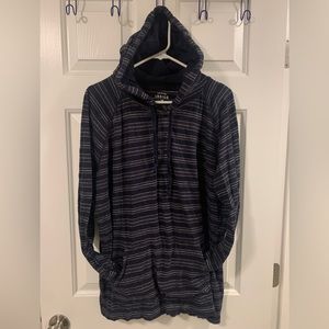 American Eagle Long Sleeve Hooded Shirt